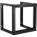 Rack metalic de perete 9U, 530 x 450 x 520 mm, Adancime 18 inch, Otel carbon