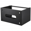 Rack metalic de perete 6U, dimensiune 500 x 350 x 270 mm, Adancime 14 inch, Otel carbon