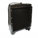 Radiator racire apa cu 4 randuri de celule pentru Case IH seria Maxxum 104753A2, A104753A1, 104753A1, 87579817, 52771, 150-56 Breckner Germany