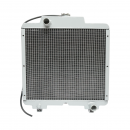 Radiator racire apa New Holland TD5000, Case IH JX 615x555x98mm cod OEM 87681423