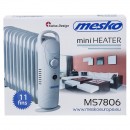 Radiator ulei 11 elementi 1200w ms 7806 mesko