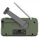 Radio multifunctional solar 2000mah kruger&ma