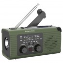 Radio multifunctional solar 5000mah kruger&ma
