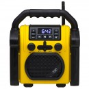 Radio portabil ipx54 bt, aux ad 1911 adler