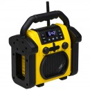Radio portabil ipx54 bt, aux ad 1911 adler