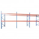 Raft depozitare paleti pe 3 niveluri, 29.7m lungime, 1m adancime, 3.2m inaltime, capacitate 99 paleti (9x11)
