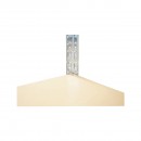Raft metalic cu 5 polite MDF, 180x120x60cm, 250kg/polita, montaj fara suruburi, galvanizat