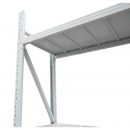 Raft metalic depozitare 5 nivele 200x60x250cm, 300 kg/polita, gri Breckner Germany