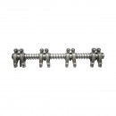 Rampa culbutori asamblata 4 cilindri Massey Ferguson, JCB motor Perkins cod OEM 4225022M91, 4115R612