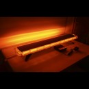 Rampa luminoasa girofar 12V cu 22 module lumina galbena si sonor integrat 1180x210x68mm Breckner Germany