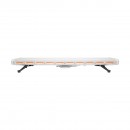 Rampa luminoasa girofar 12V cu 22 module lumina galbena si sonor integrat 1180x210x68mm Breckner Germany