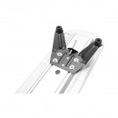 Rampa luminoasa girofar 12V cu 22 module lumina galbena si sonor integrat 1180x210x68mm Breckner Germany