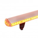 Rampa luminoasa girofar 12V cu 26 module lumina galbena 1440x143x43mm Breckner Germany