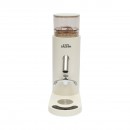 Rasnita electrica de cafea portabila cu acumulator 2600mAh, 110W, reglaj macinare 60 trepte, bavuri conica 41mm, afisaj digital touch, reincarcabila USB Type-C