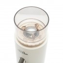 Rasnita electrica de cafea portabila cu acumulator 2600mAh, 110W, reglaj macinare 60 trepte, bavuri conica 41mm, afisaj digital touch, reincarcabila USB Type-C