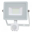 REFLECTOR LED SMD 20W 6400K IP65 CU SENZOR MISCARE - ALB