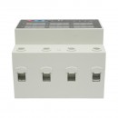 Releu digital trifazic 4P 63A 230V pentru monitorizare si protectie subtensiune, supratensiune Longroad