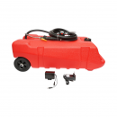 Rezervor motorina mobil 53L cu pompa transfer electrica 12V, 70W, baterie Li-ion, debit 6L/min, furtun 3m si pistol Breckner Germany