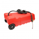 Rezervor motorina mobil 53L cu pompa transfer electrica 12V, 70W, baterie Li-ion, debit 6L/min, furtun 3m si pistol Breckner Germany