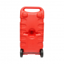 Rezervor motorina mobil 53L cu pompa transfer electrica 12V, 70W, baterie Li-ion, debit 6L/min, furtun 3m si pistol Breckner Germany