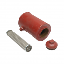 Rezervor ulei cu filtru pentru servodirectie U-445, Fiat 22x1.5mm, 1/2, lungime 185mm