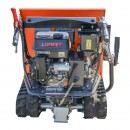 Roaba cu motor 9 CP, pornire electrica, senilata cu lama zapada, incarcare maxima 500kg Breckner Germany