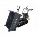 Roaba electrica cu senile TB 3250 F, Motor benzina 6.5 CP, max 320 kg, Basculabila, 8 trepte, 4.9 km/h, Obloane inalte detasabile