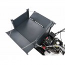 Roaba electrica cu senile TB 3250 F, Motor benzina 6.5 CP, max 320 kg, Basculabila, 8 trepte, 4.9 km/h, Obloane inalte detasabile