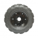 Roata completa 500/12 R1 8PR crampon cu janta neagra
