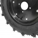 Roata completa 500/12 R1 8PR crampon cu janta neagra