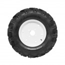 Roata completa 600/12 R1 10PR crampon cu janta alba 