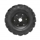 Roata completa 600/12 R1 10PR crampon cu janta neagra