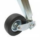 Roata de sprijin remorca rabatabila 230x75mm, tub patrat 70mm, reglabila 900-1180mm, sarcina maxima 272kg Breckner Germany