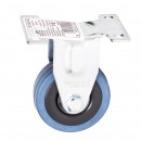 Roata fixa Detoolz, cauciuc+PP 50x17mm G01