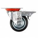 Roata pivotanta Detoolz, cauciuc 75x22mm CF G01