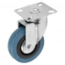 Roata pivotanta Detoolz, cauciuc+PP 75x21mm G01