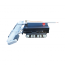 Robot curatare panouri solare fotovoltaice 24V, 380W cu telecomanda, baterie litiu 2x26Ah, latime perie 1100mm