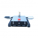 Robot curatare panouri solare fotovoltaice 24V, 380W cu telecomanda, baterie litiu 2x26Ah, latime perie 1100mm