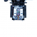 Robot curatare panouri solare fotovoltaice 24V, 380W cu telecomanda, baterie litiu 2x26Ah, latime perie 1100mm