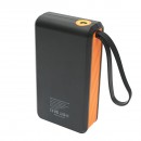Robot pornire si compresor aer smart 80W 150 PSI, afisaj digital LED, baterie litiu 8000 mAh, baterie externa, lanterna LED, port USB/USB-C, accesorii incluse