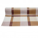 Rola fata de masa decorativa PVC 1.37x20m, grosime 0.18mm, textil 45 g/mp, model carouri Breckner Germany
