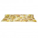Rola fata de masa decorativa PVC 1.37x20m, grosime 0.18mm, textil 45 g/mp, model floarea soarelui Breckner Germany