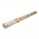 Rola fata de masa decorativa PVC 1.37x20m, grosime 0.18mm, textil 45 g/mp, model floral rustic Breckner Germany