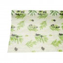 Rola fata de masa decorativa PVC 1.37x20m, grosime 0.18mm, textil 45 g/mp, model mediteranean Breckner Germany