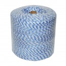 Rola fir alb-albastru fi 3mm 3x0.2mm SS, 1000m gard electric, rezistenta 7.8 Ohm Bourget