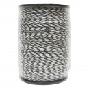 Rola fir alb-negru fi 4 mm 3x0.2mm SS 500m gard electric Breckner Germany