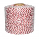 Rola fir alb-rosu fi 3.8mm 4x0.28mm SS, 500m gard electric, rezistenta 3.45 Ohm Bourget