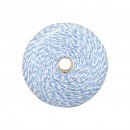 Rola fir albastru-alb fi 2mm 6x0.2mm SS 3.8 Ohm/m, 1000m gard electric 