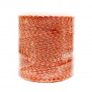 Rola fir galben-rosu fi 2mm insertie metalica 6x0.15mm SS, rezistenta 8 Ohm/m, 1000m gard electric Thor