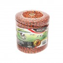 Rola fir portocaliu-negru fi 3.5mm 6x0.25mm SS, 0.9 Ohm/m, 500m gard electric Breckner Germany